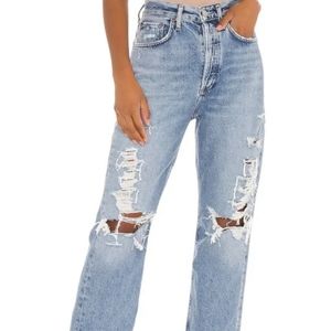 AGOLDE 90’s mid rise loose fit in Major